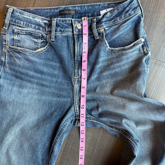 Silver Jeans Avery High Rise Bootcut Jeans, Women’s W32/L33 (Size 12) - Picture 5 of 8